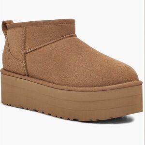 UGG Women's Brown Platform Boots